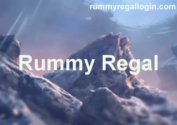 Rummy Regal themed login and security guidance banner for Indian users